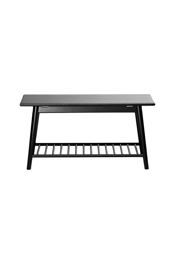Entrebenk Noble med skohylle 90x35 cm