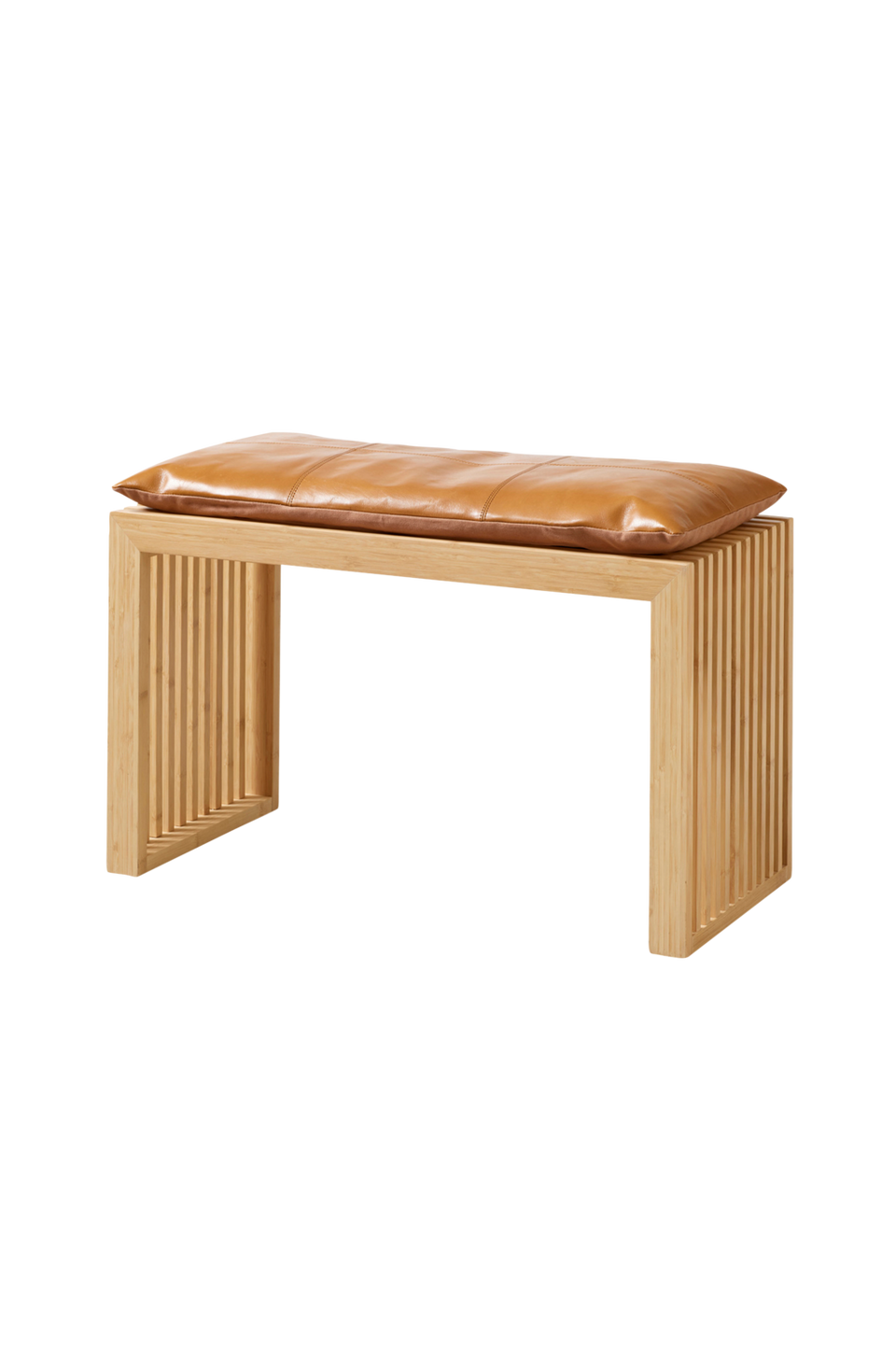 Cinas Sittdyna till 2-pers Rib bänk läder, brun från Cinas, bild 5