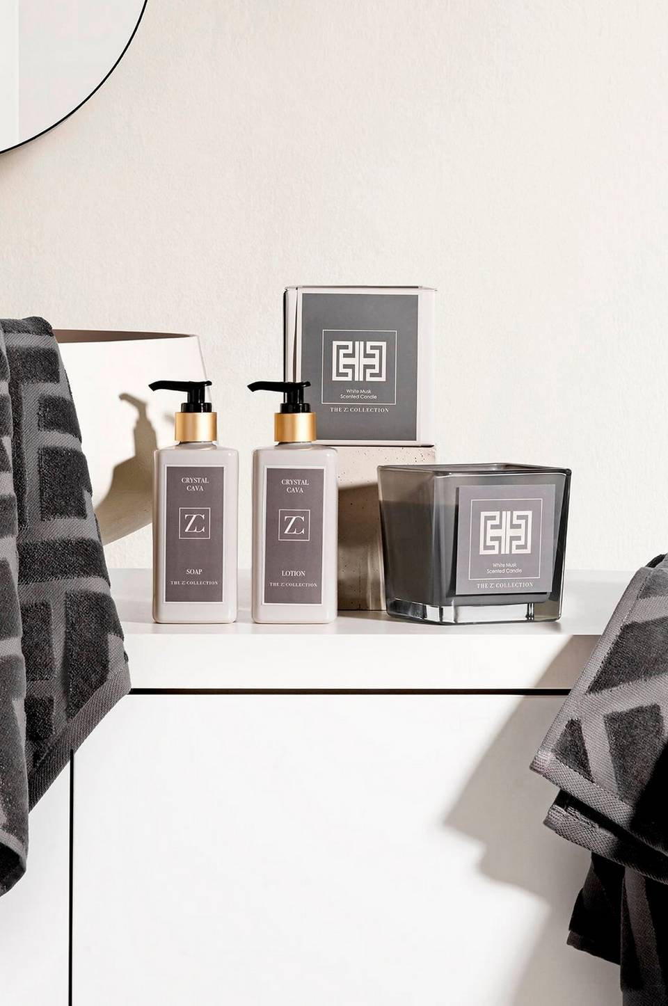 Zelected by Houze Tvål och Lotion Peach Prosecco, The Z Collection 2-pack, grå från Zelected by Houze, bild 5