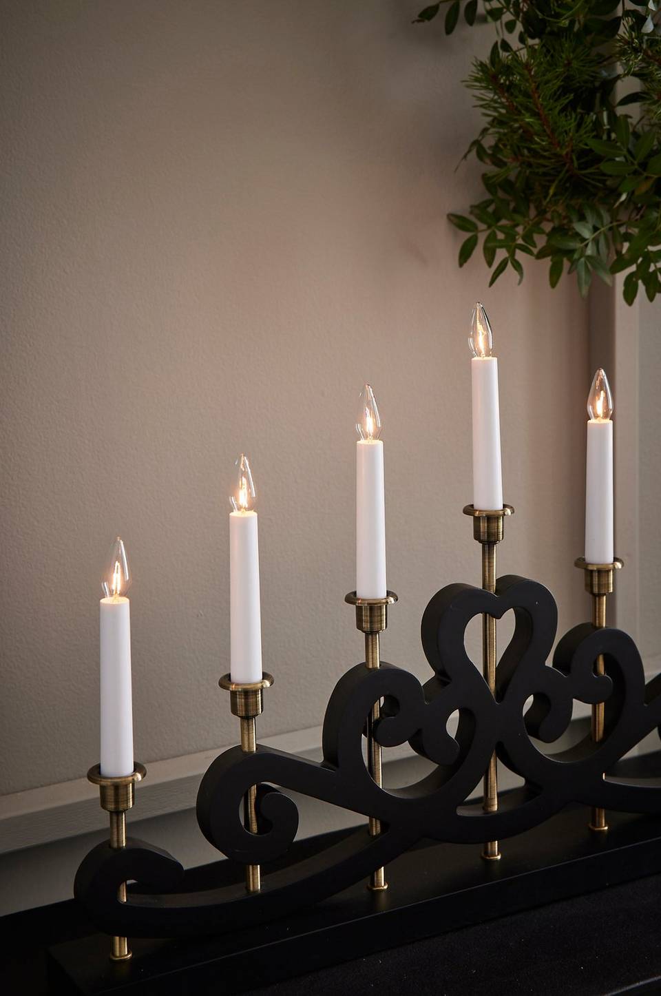 Markslöjd NIGHTFALL Ljusstake 7L, svart från Markslöjd, bild 5