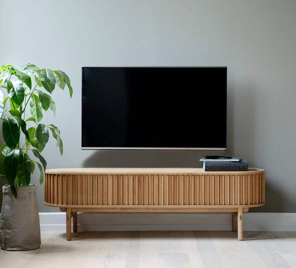 Håum Tv-Bänk Lisa 48 x 160 x 45 cm, brun från Håum, bild 5