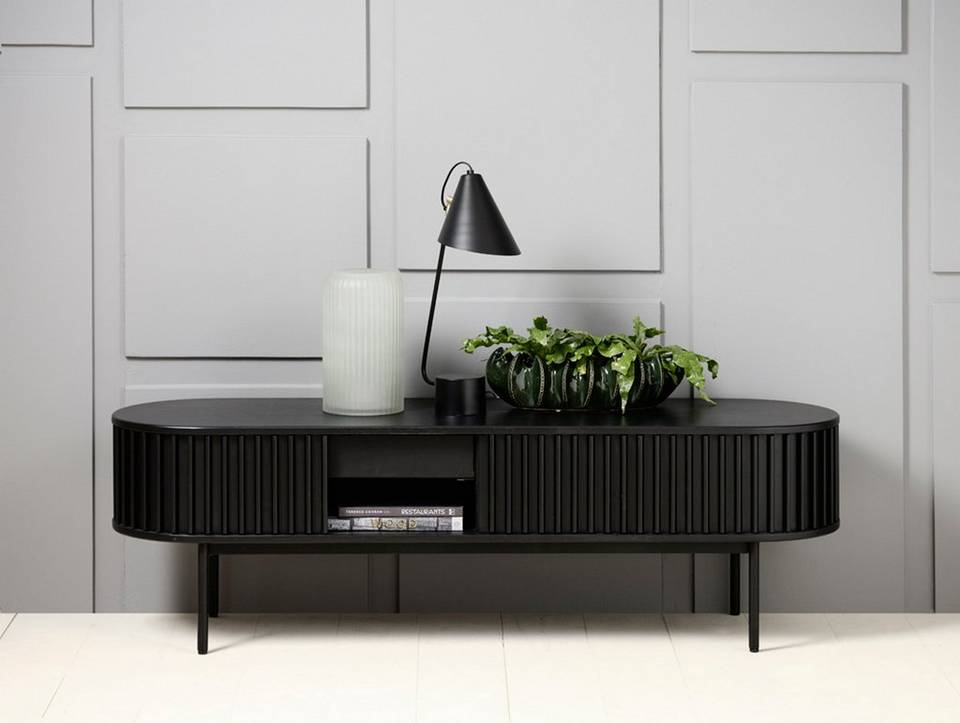 Håum Tv-Bänk Amelia 48 x 160 x 45 cm, svart från Håum, bild 5