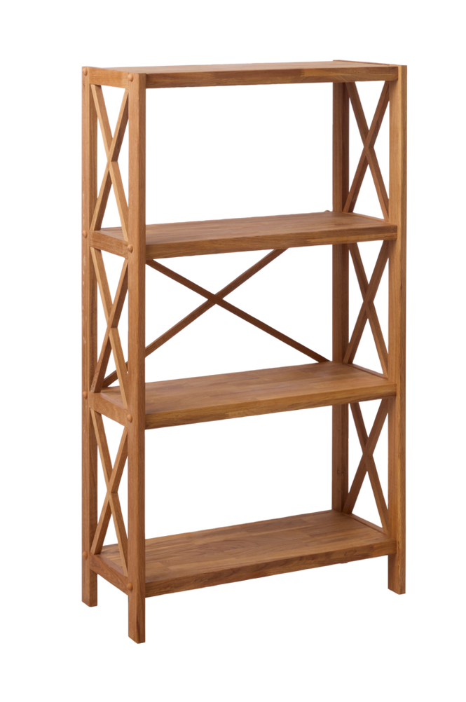 HYLLE 4 HYLLER KRYSSTAG 124 x 70 x 30 CM