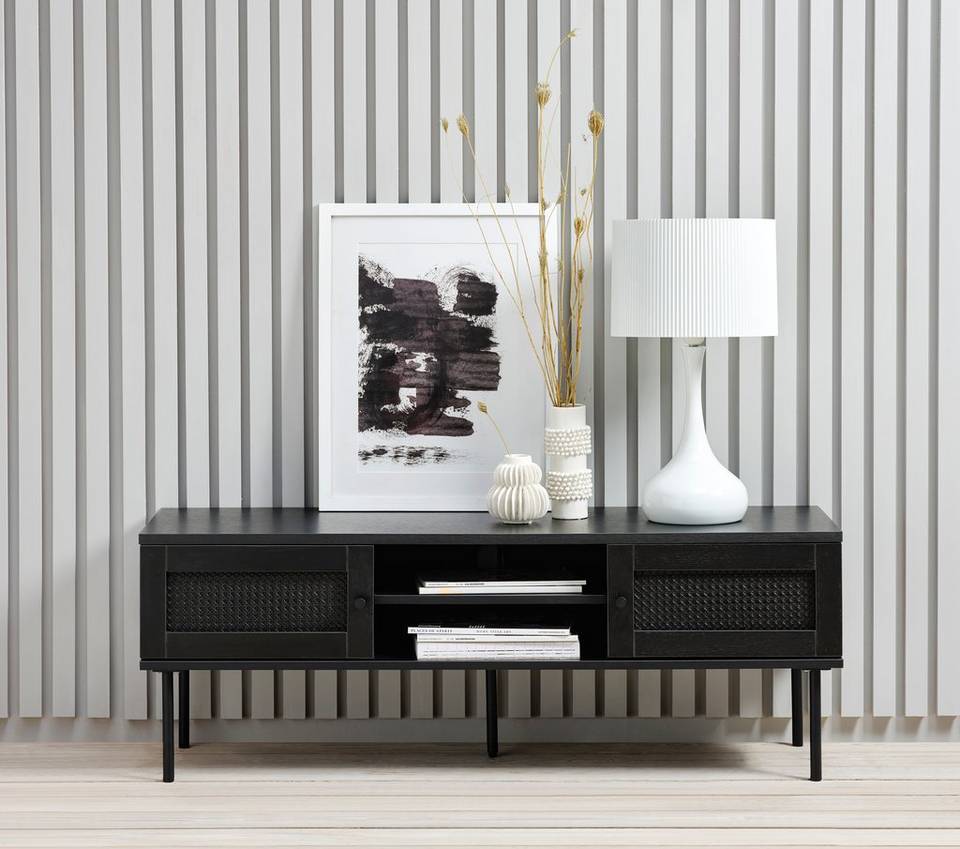 Håum Tv-Bänk Brooklyn 43 x 120 x 40 cm, svart från Håum, bild 5