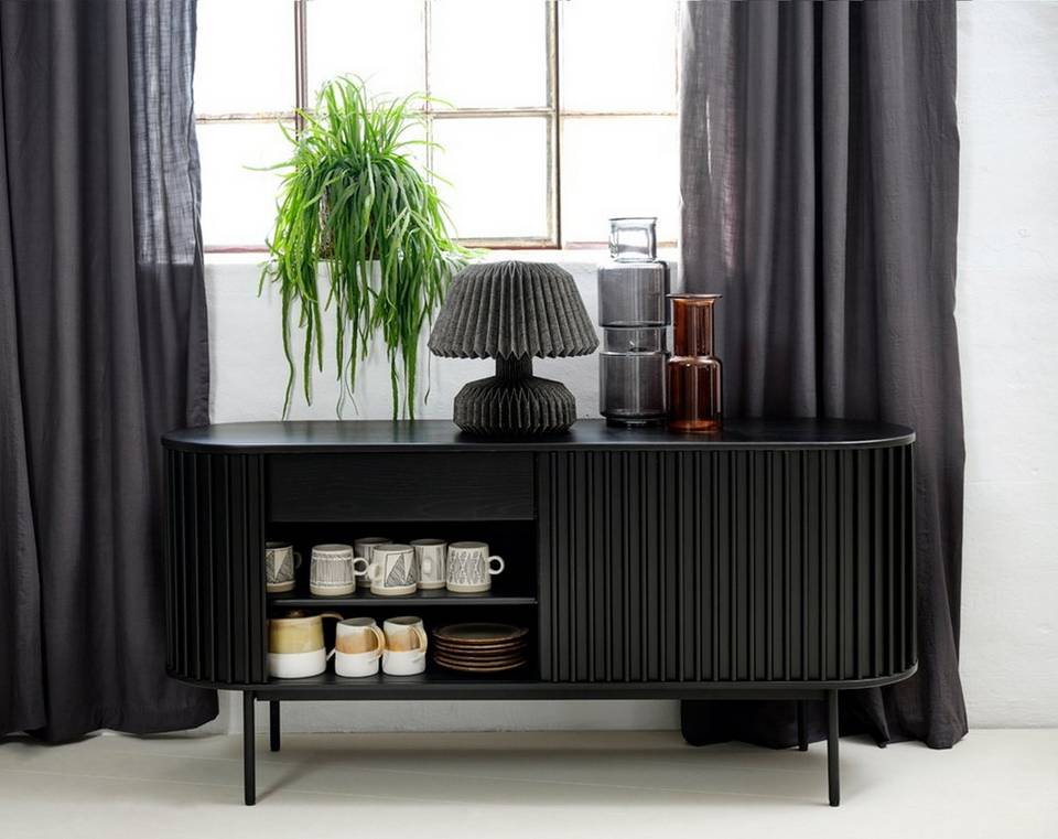 Håum Sideboard Amelia 73 x 160 x 45 cm, svart från Håum, bild 5