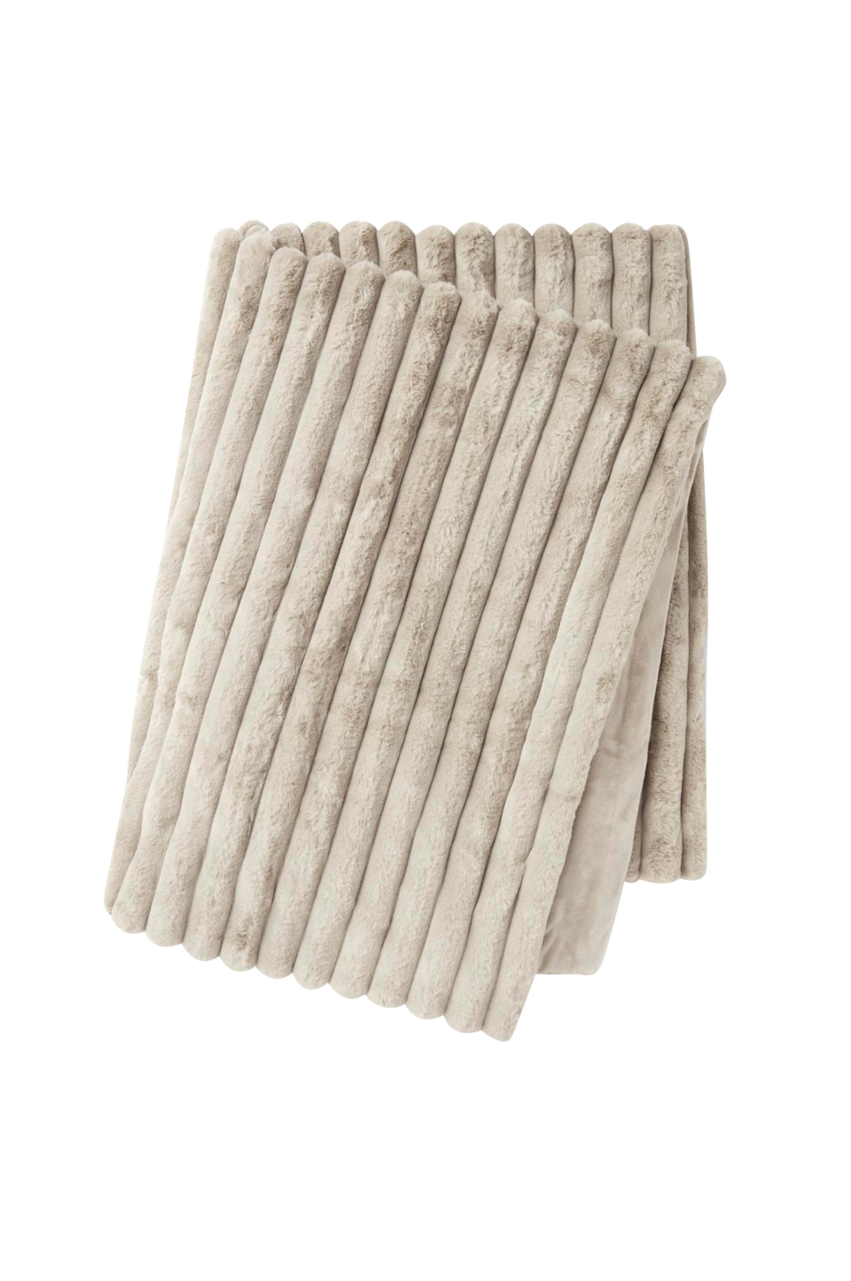 Skinnwille Pläd Stripy, beige från Skinnwille, bild 2