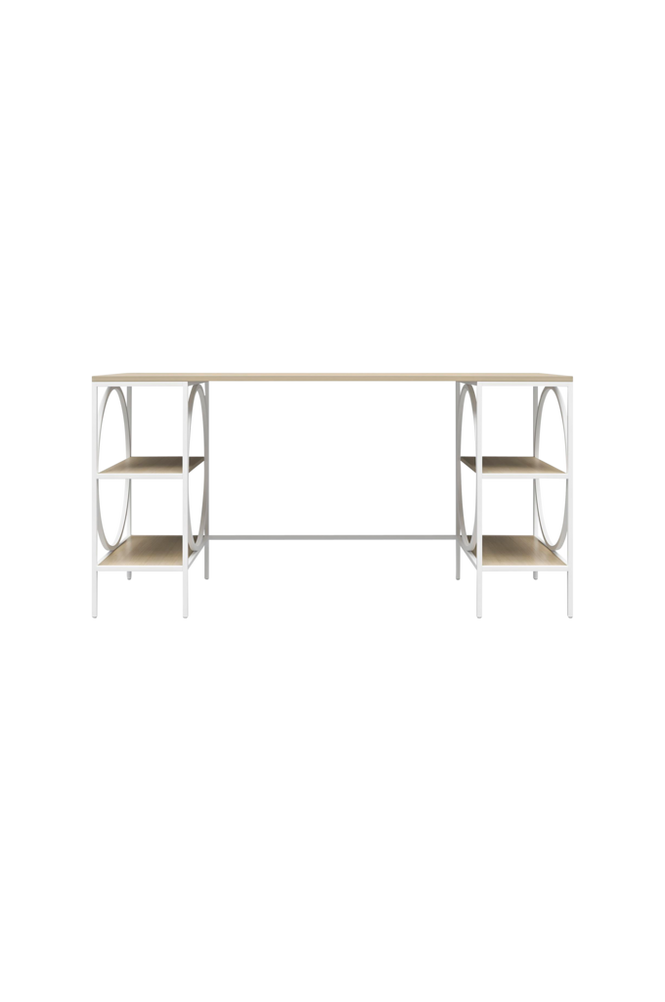 Skrivbord Cambridge Double Pedestal