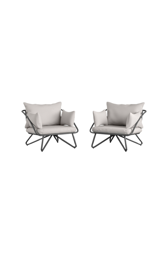 Loungestol Teddi, 2-pack
