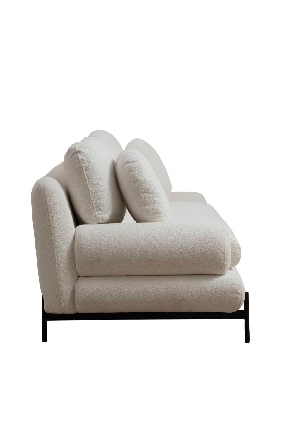 Homitis Soffa 2-sits Livorno, vit från Homitis, bild 5