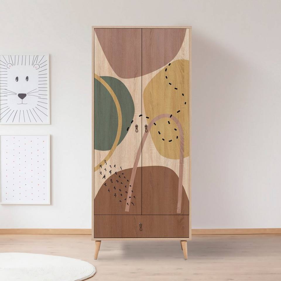 Hanah Home Garderob Cany, beige från Hanah Home, bild 5