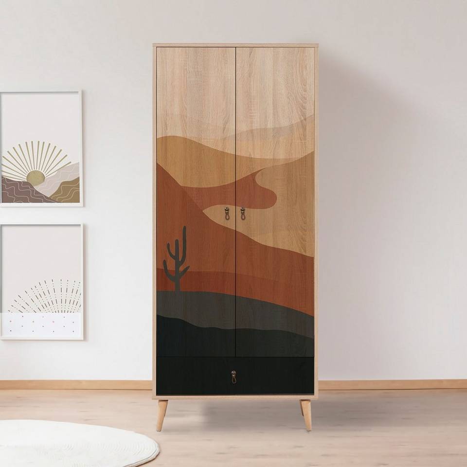 Hanah Home Garderob Cany, beige från Hanah Home, bild 5