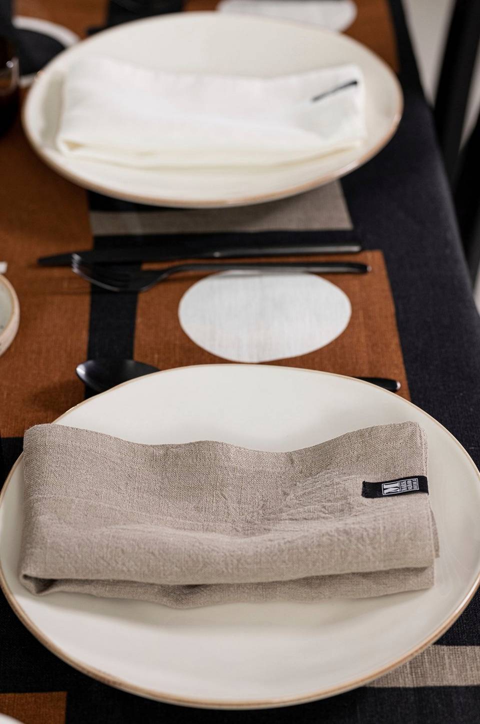 Markslöjd Servetter TORUN 45x45cm 2-pack, beige från Markslöjd, bild 5