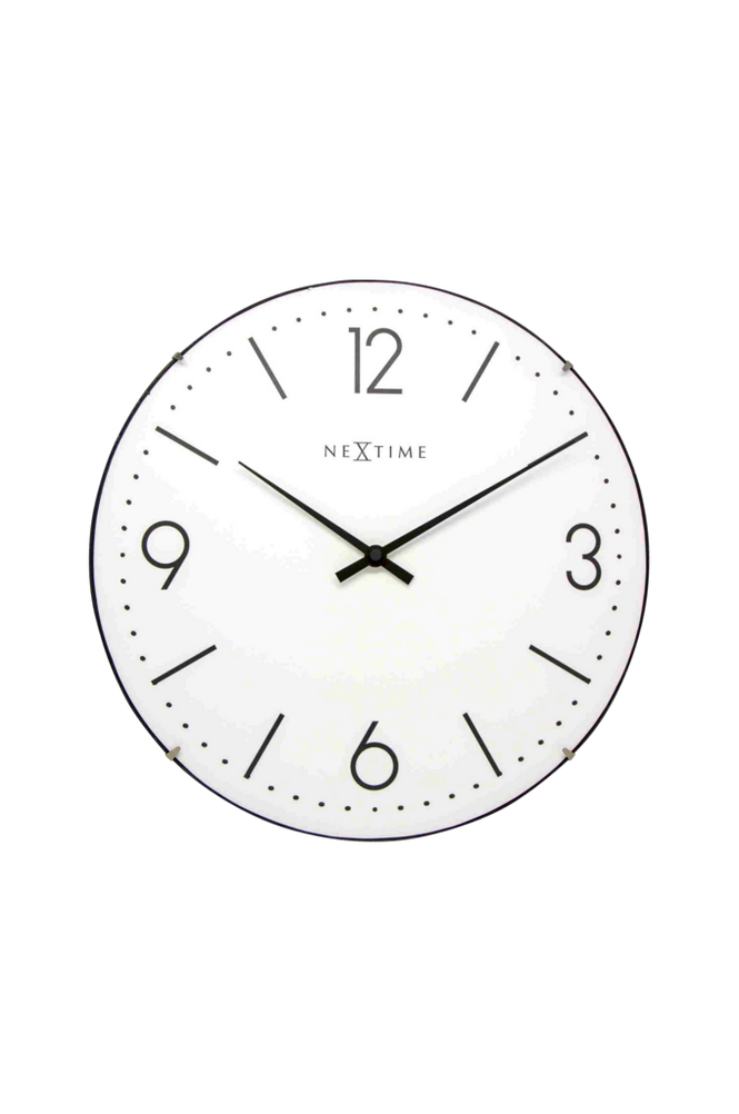 Väggklocka Basic Dome Ø35 cm