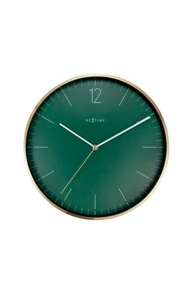 Väggklocka Essential Gold Ø34 cm