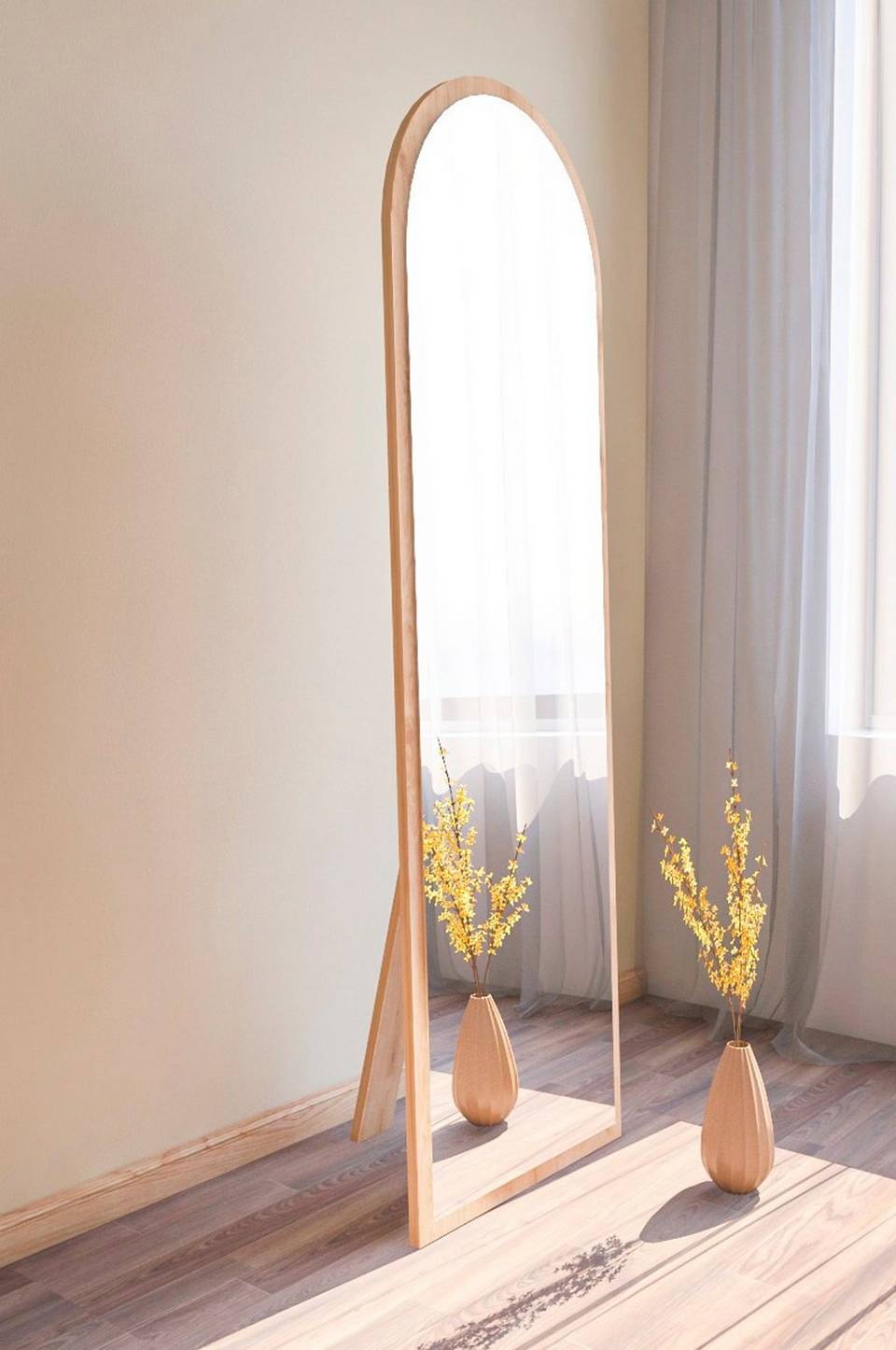 Homitis Spegel Emma 160 x 50 cm, grön från Homitis, bild 5