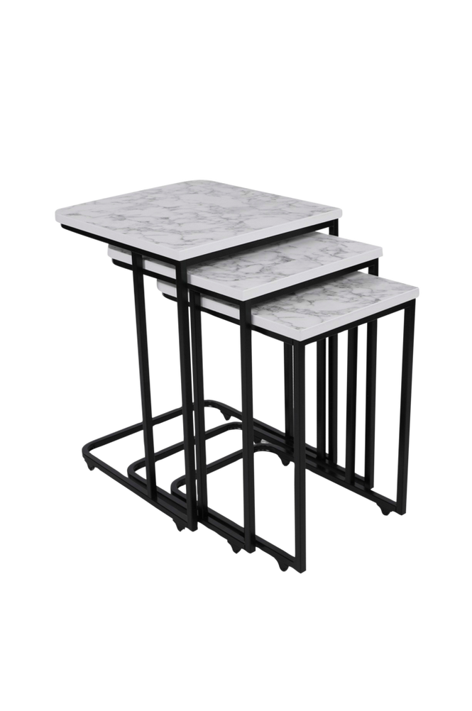 Settbord (3 stk.) Metal Zigon