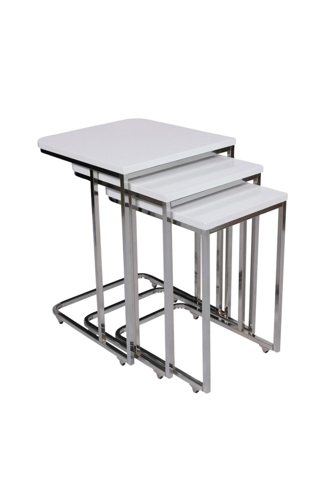 Satsbord (3 st.) Metal Zigon