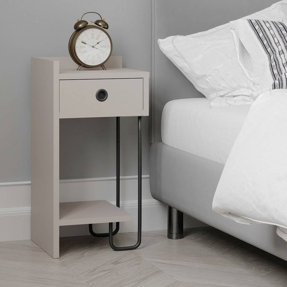 Homitis Sängbord vänster Sirius, beige från Homitis, bild 5