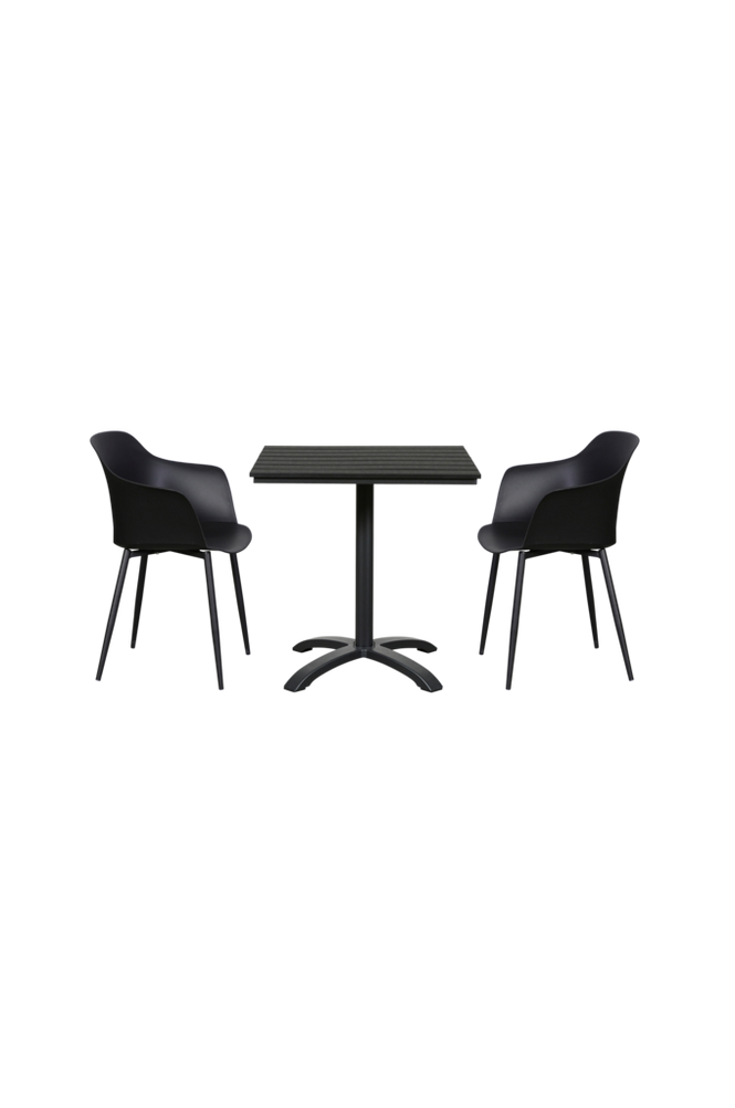 Caféset, 2 stolar