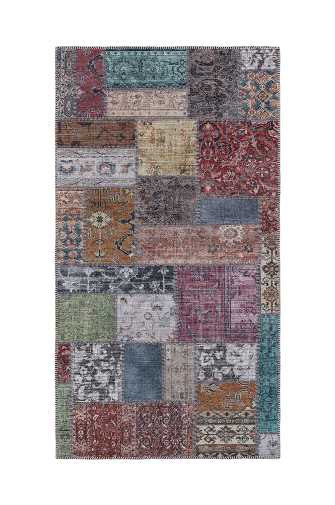 Slätvävd Patchwork