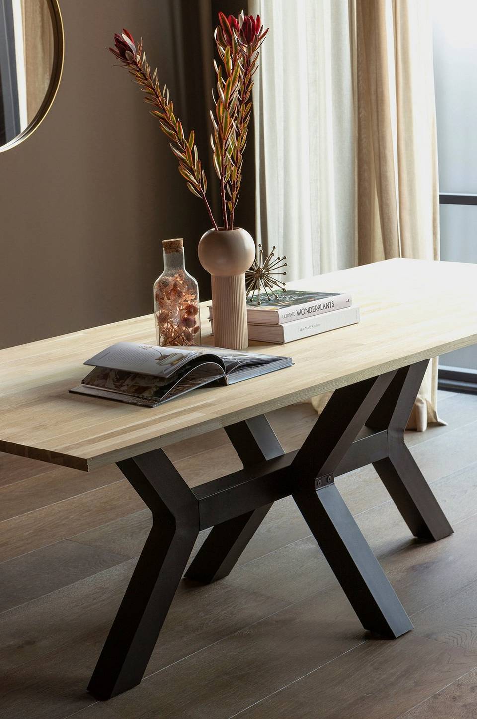 Woood Bordsskiva Tablo 220 cm, brun från Woood, bild 5