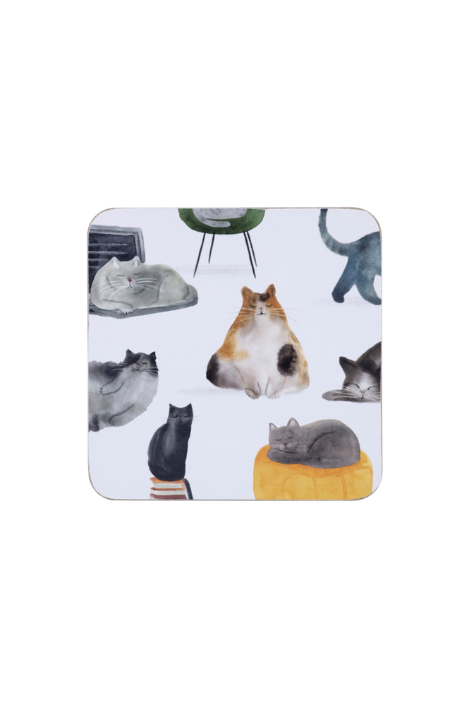 Coasters 4-p Cats