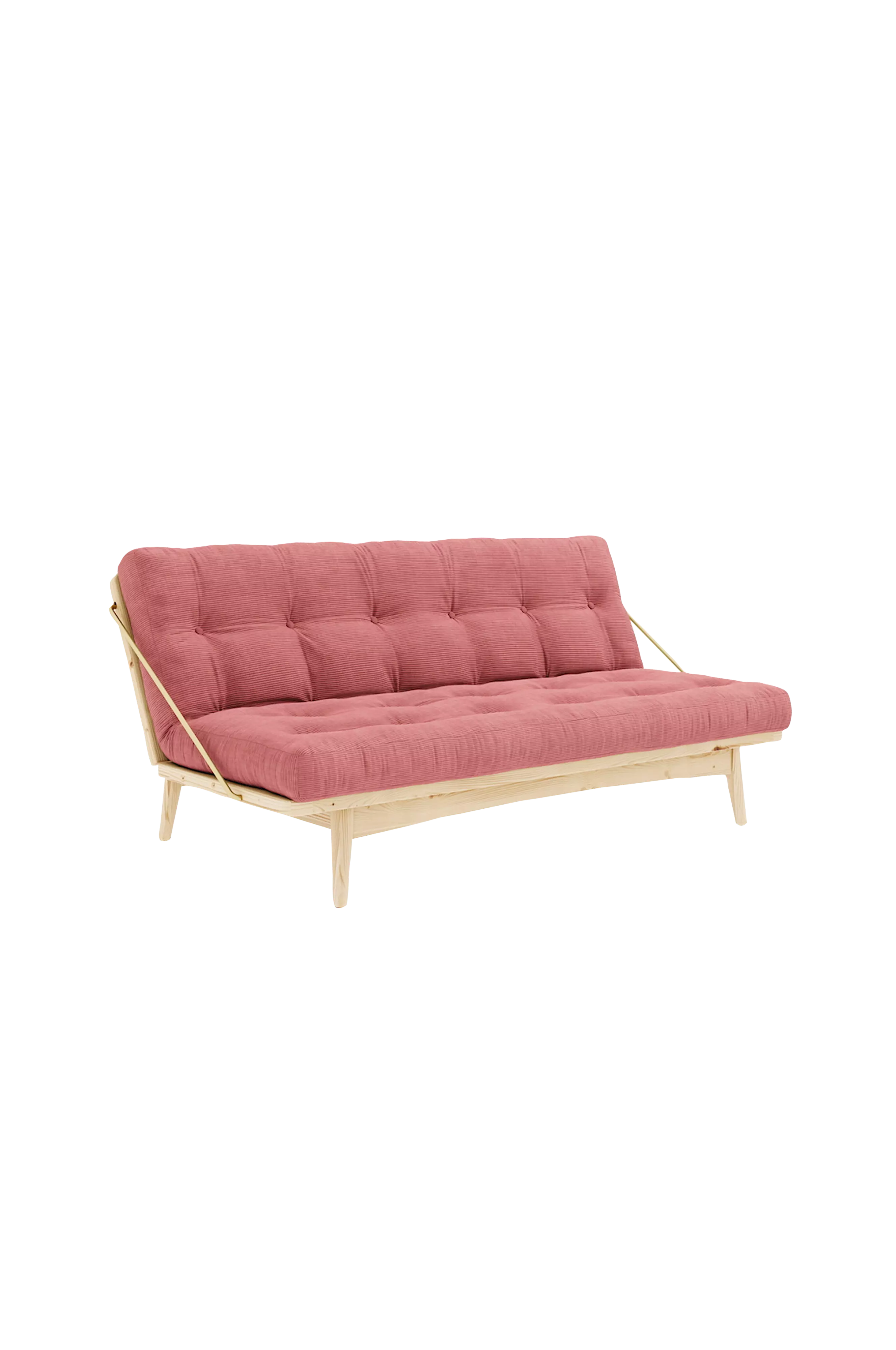 FOLK tresitssoffa i dammig rosa