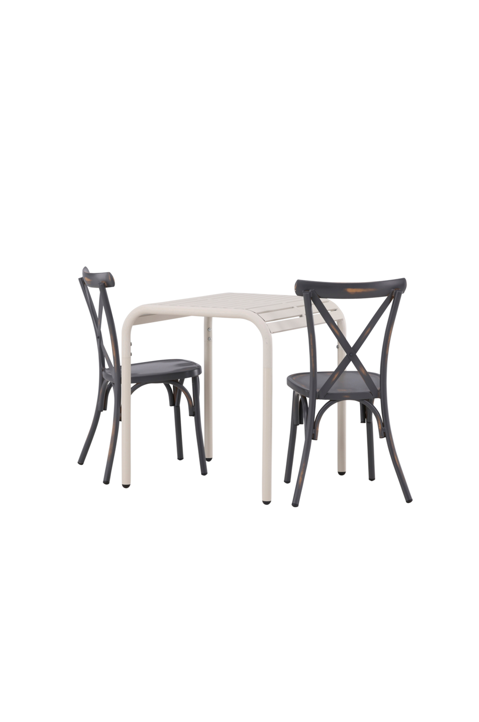 Venture Home Matgrupp Borneo med 2st matstolar Tablas, beige från Venture Home, bild 5