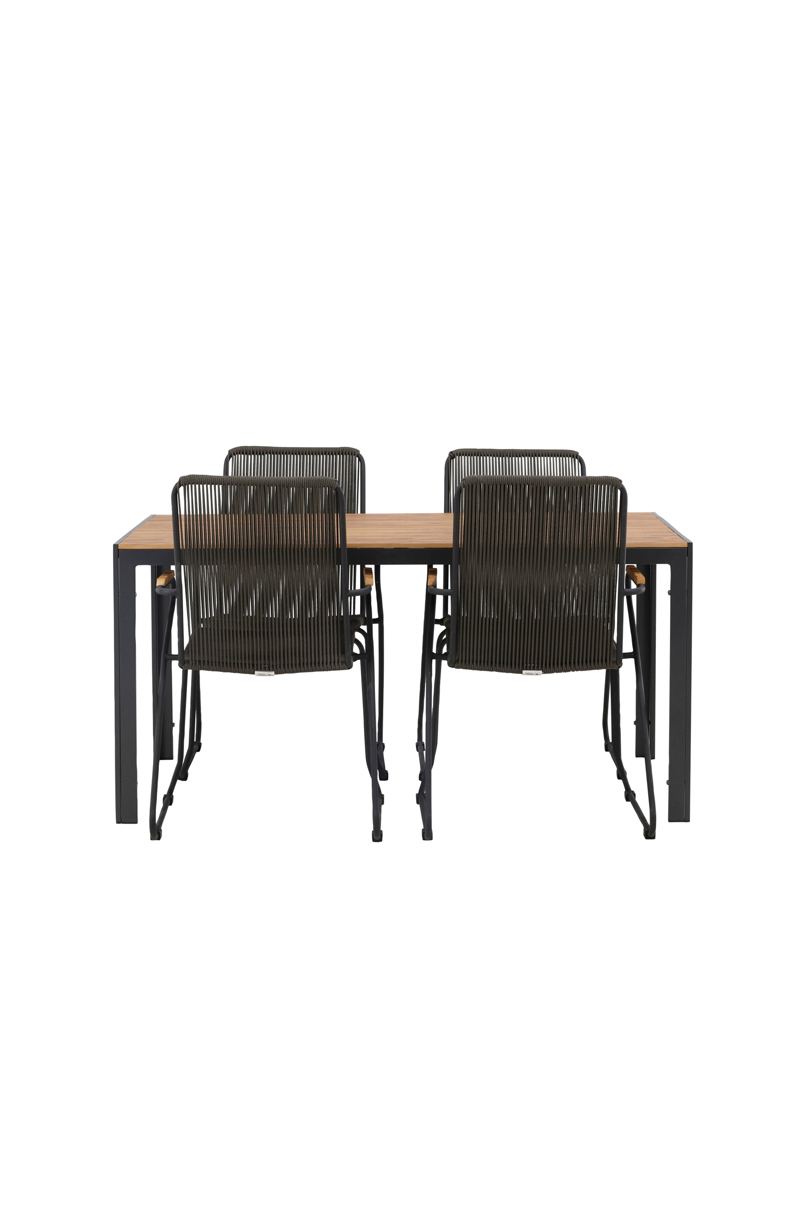 Venture Home - Matgrupp Break med 4st matstolar Bois - Natur