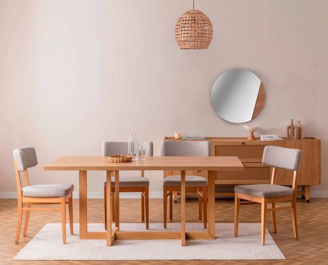Set med bord och stolar (5 delar) - Alten
