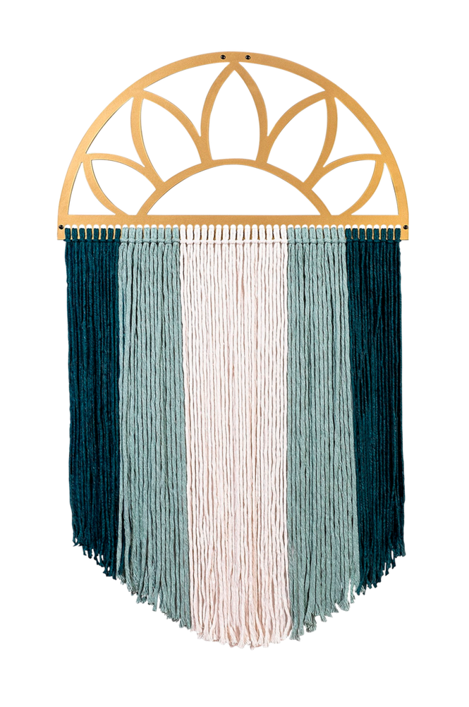 Väggdekor av metall Hudson