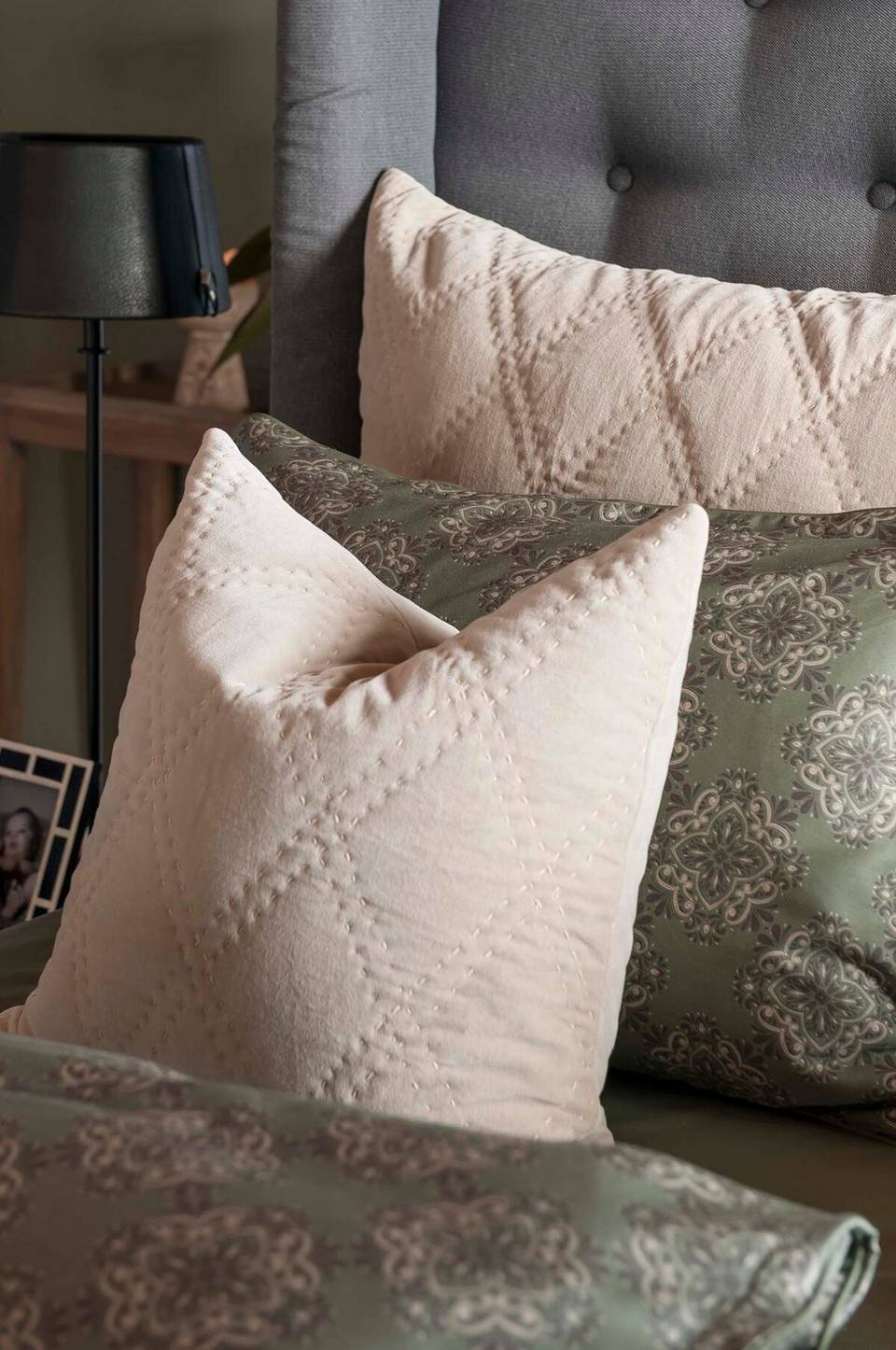 Borås Cotton Kuddfoderal Marseille, beige från Borås Cotton, bild 2