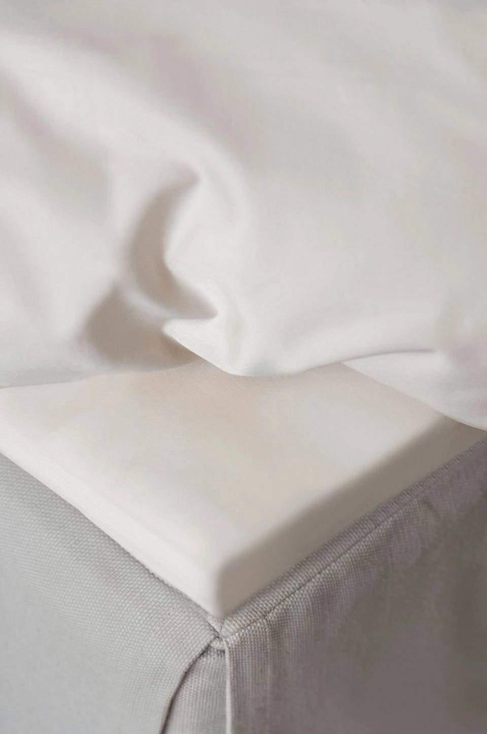 Borås Cotton Kuvertlakan Cloud, beige från Borås Cotton, bild 5
