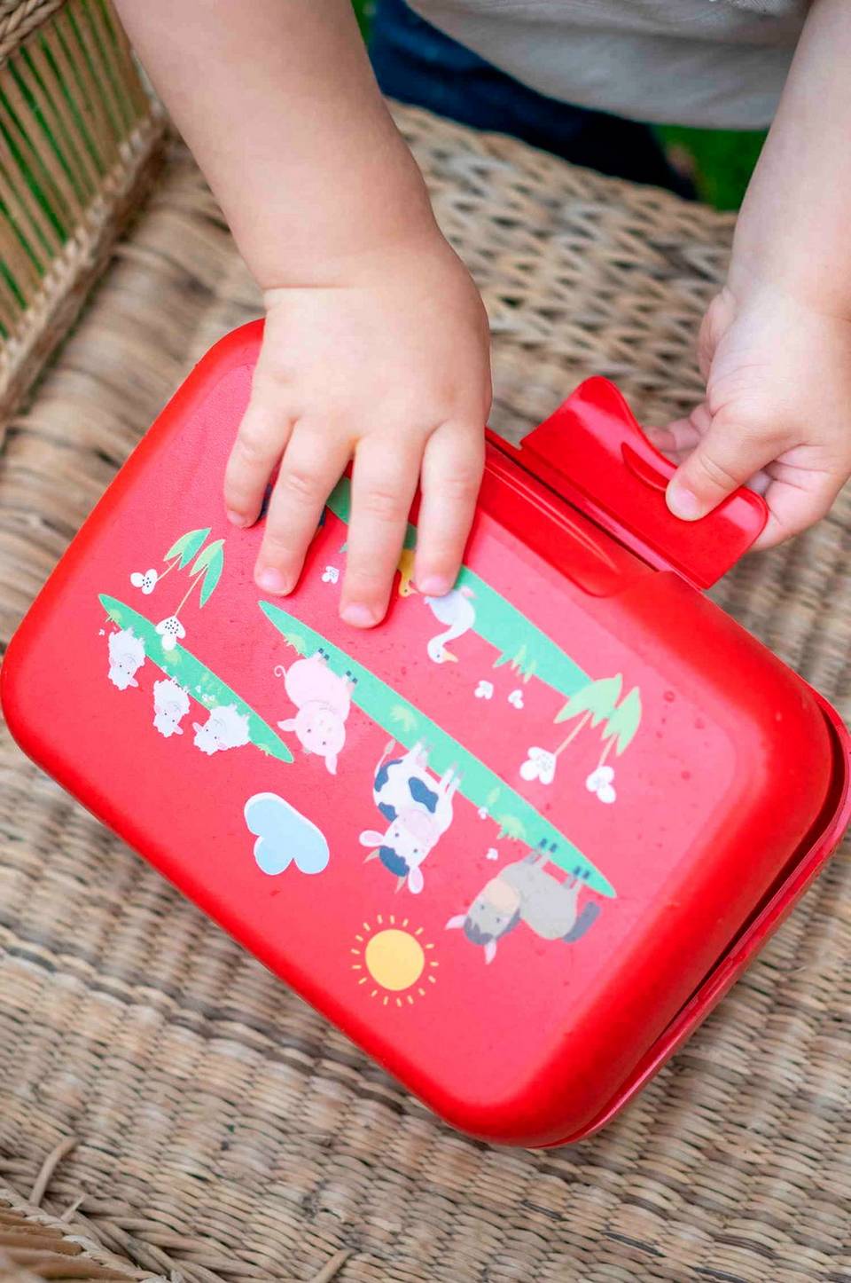 Koziol Matlåda Candy Kids L, röd från Koziol, bild 5