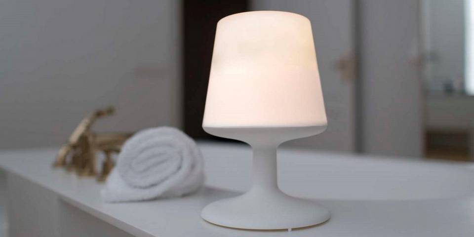 Koziol LED Lampa LIGHT TO GO 28 cm, vit från Koziol, bild 2