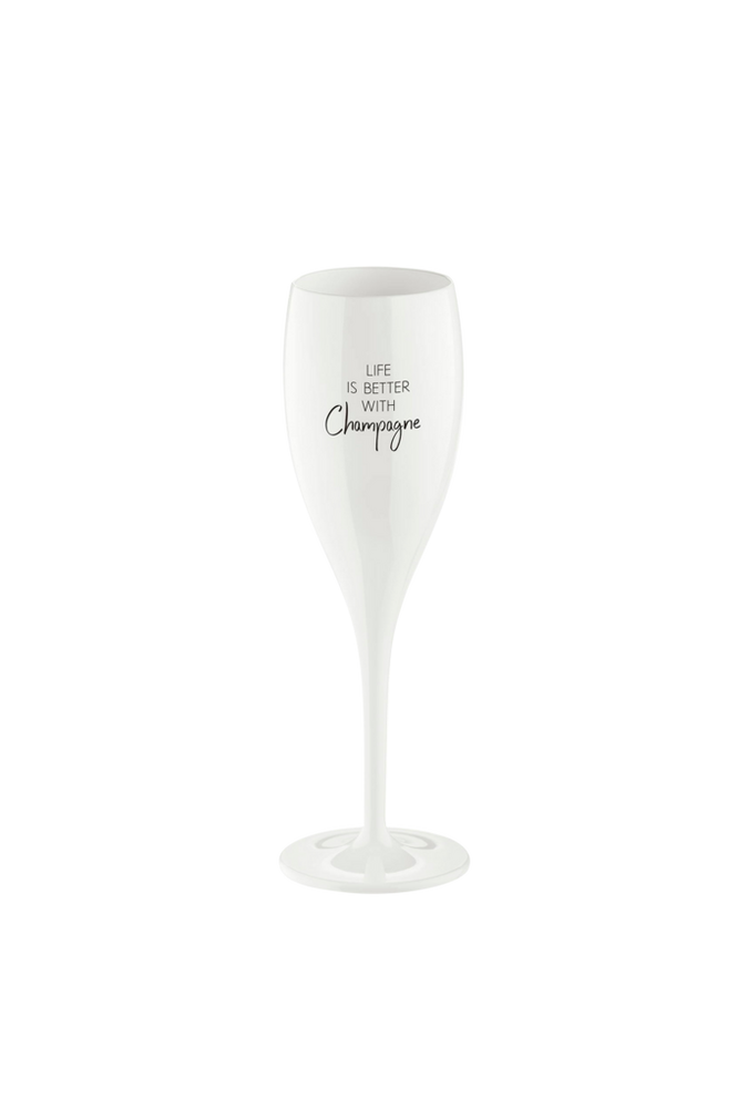 Champagneglass Med Print 6-pk CHEERS 100ml