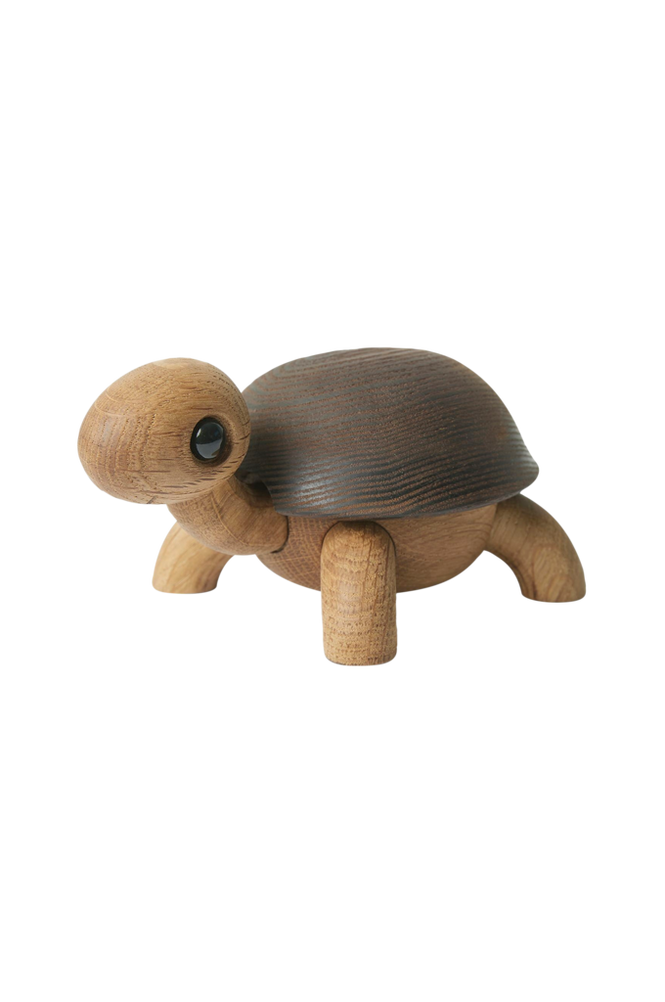 Trædekoration Slowy Skildpadde 7 cm