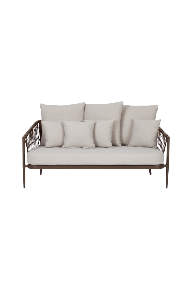 SOFFA 3-SITS MED KUDDAR