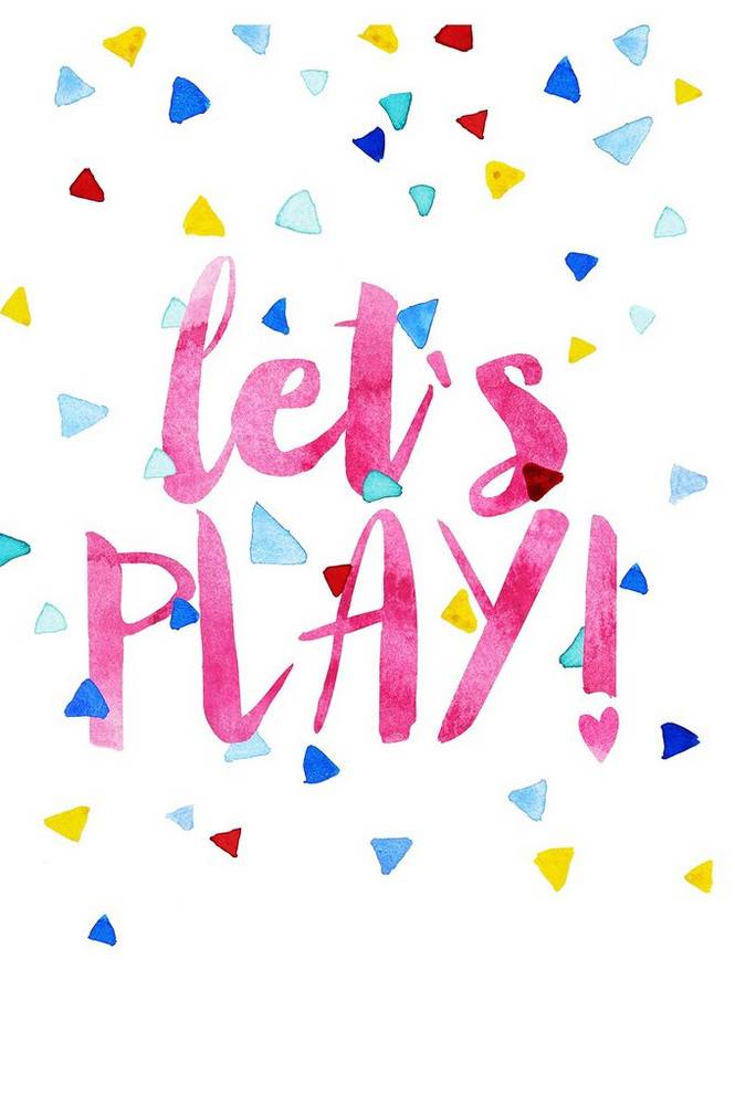 Poster Let`S Play!