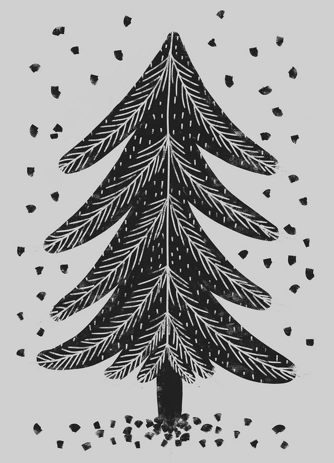 Poster Pine Tree