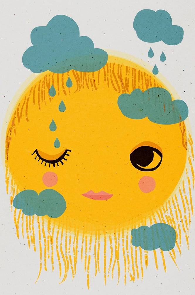 Poster Sun And Rain