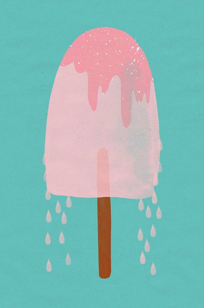 Poster Yummy Ice Cream
