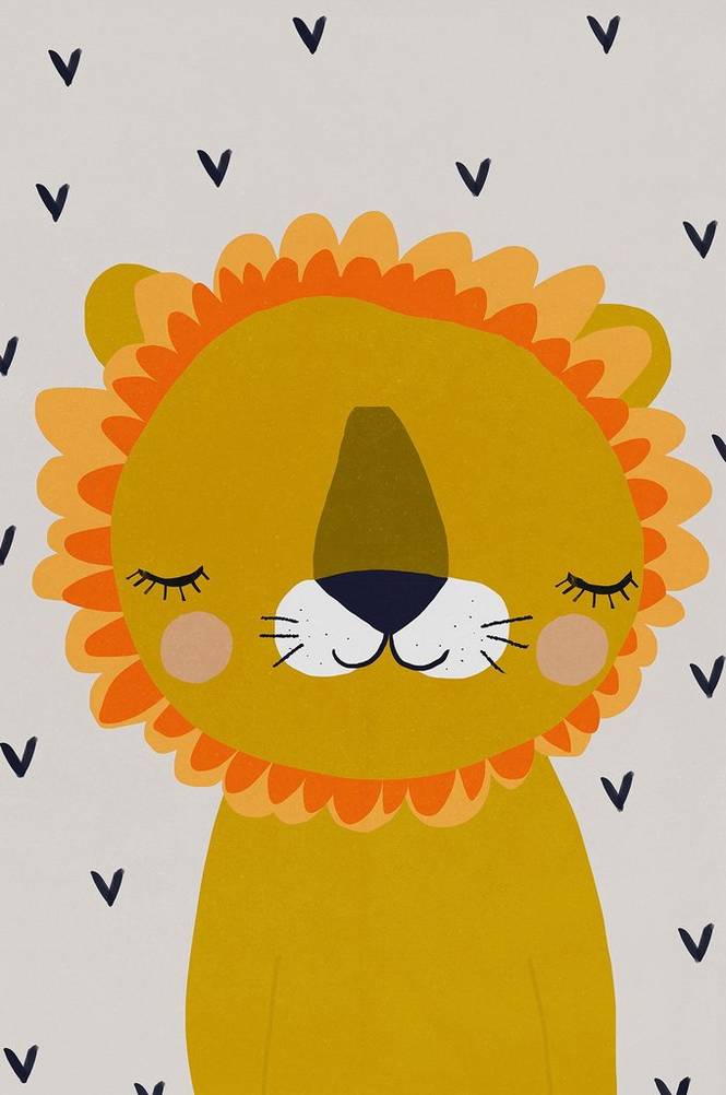 Poster Little Lion