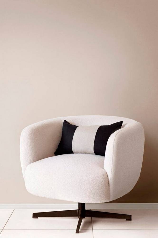 Kuddfodral Lola black linen