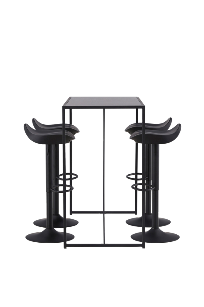 Barset Brea med 4st barstolar Adesto