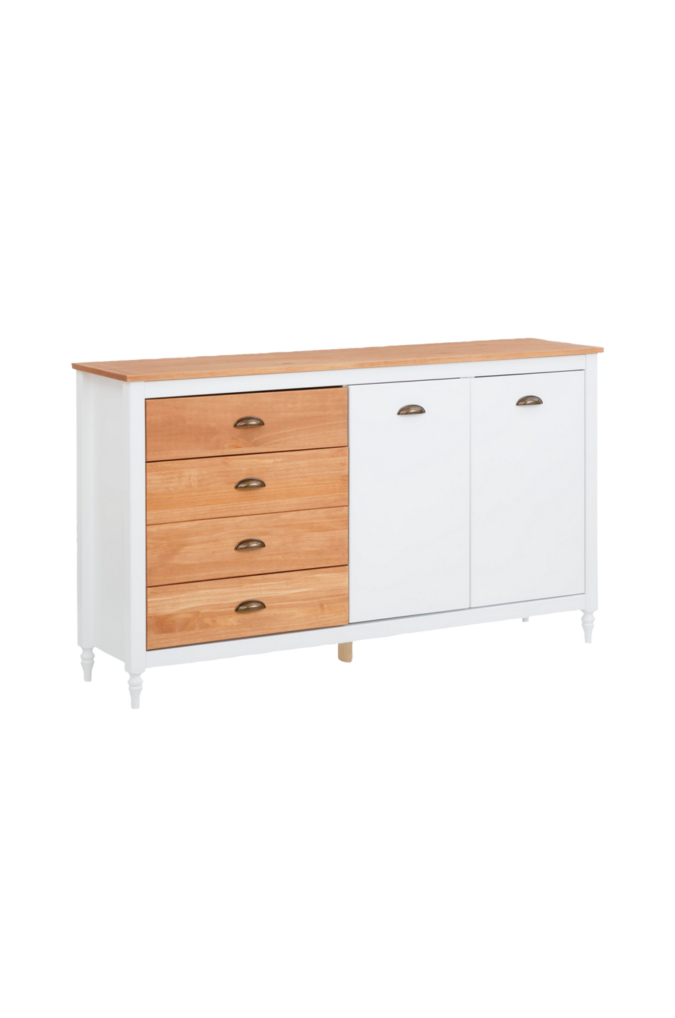 Loft24 Sideboard Rio 4 lådor/2 dörrar, flerfärgad från Loft24, bild 5