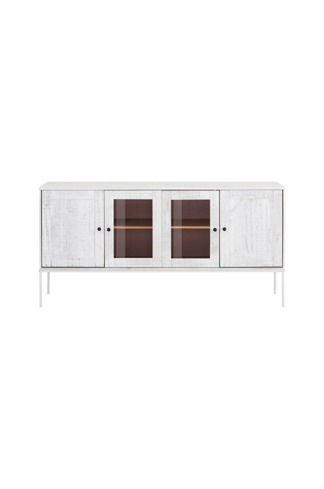 Sideboard Freya 2 dörrar/2 glasdörrar
