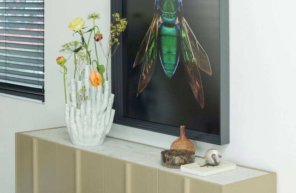 Woood Toppskiva till Basu sideboard/tv-bänk, grå från Woood, bild 5