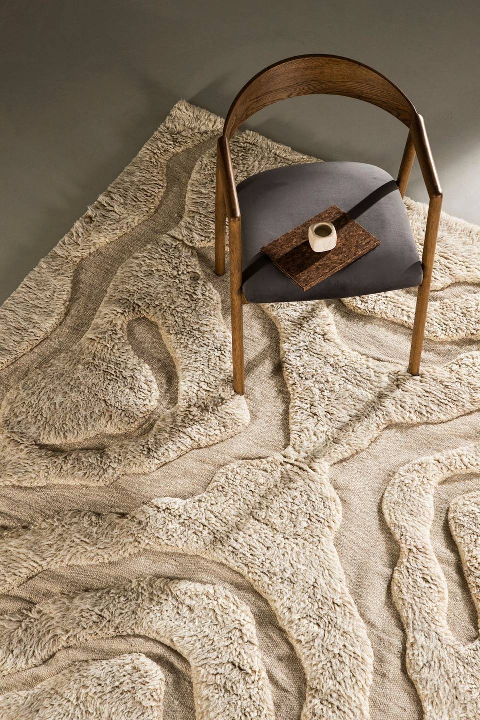 VIND Matta Trondheim x Josefin Lustig, beige från VIND, bild 2