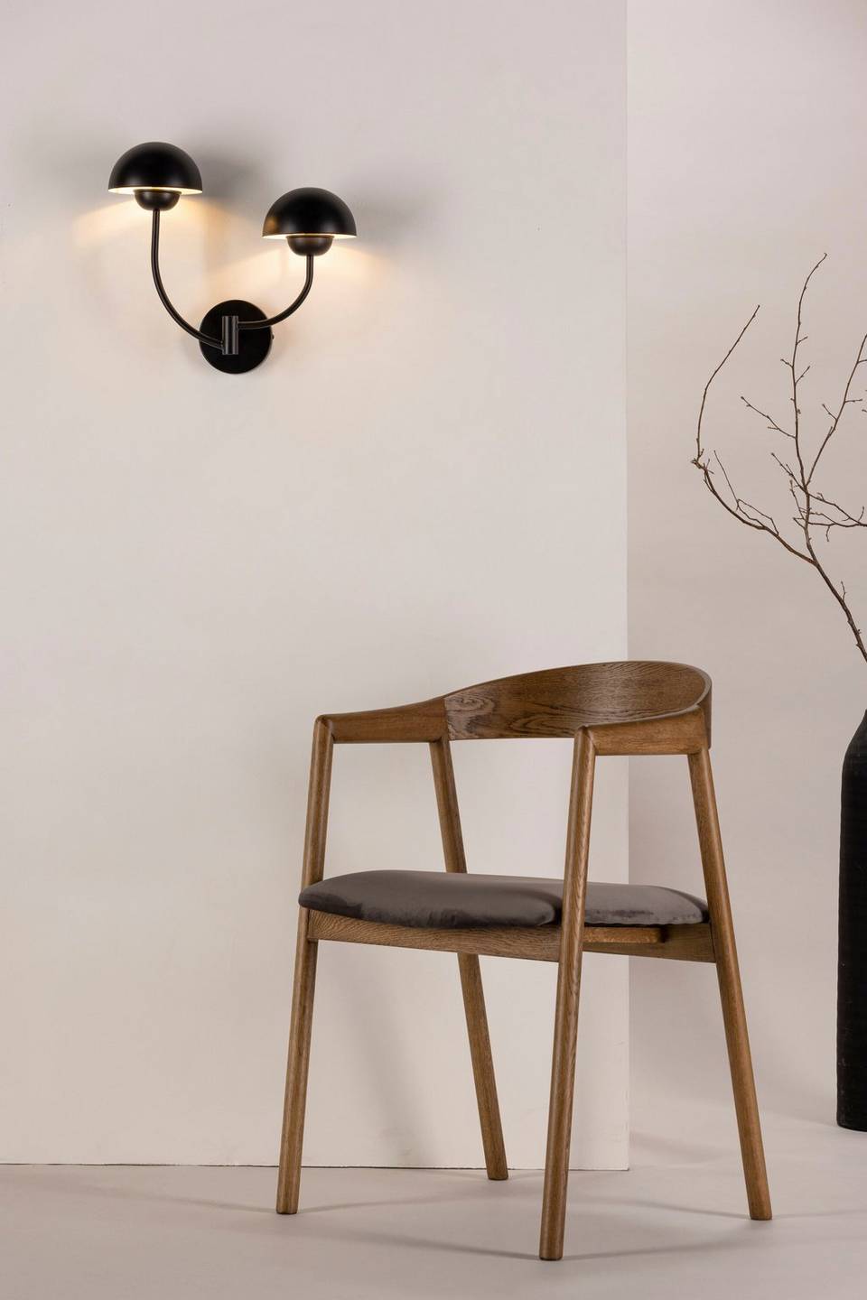 VIND Vägglampa Lyckorna, svart från VIND, bild 2